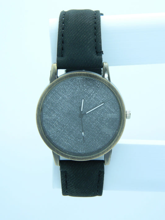Navy Denim Style Quartz Watch image 1