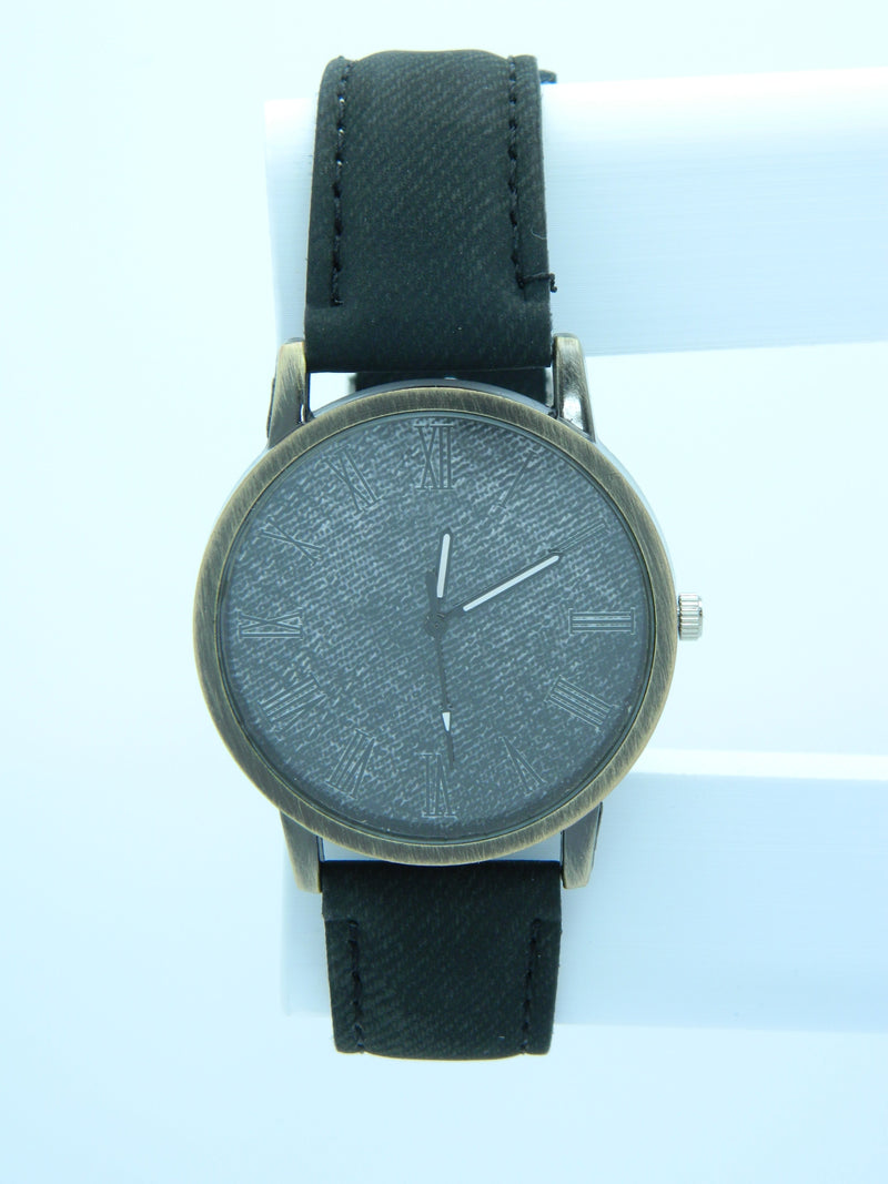 Navy Denim Style Quartz Watch image 1