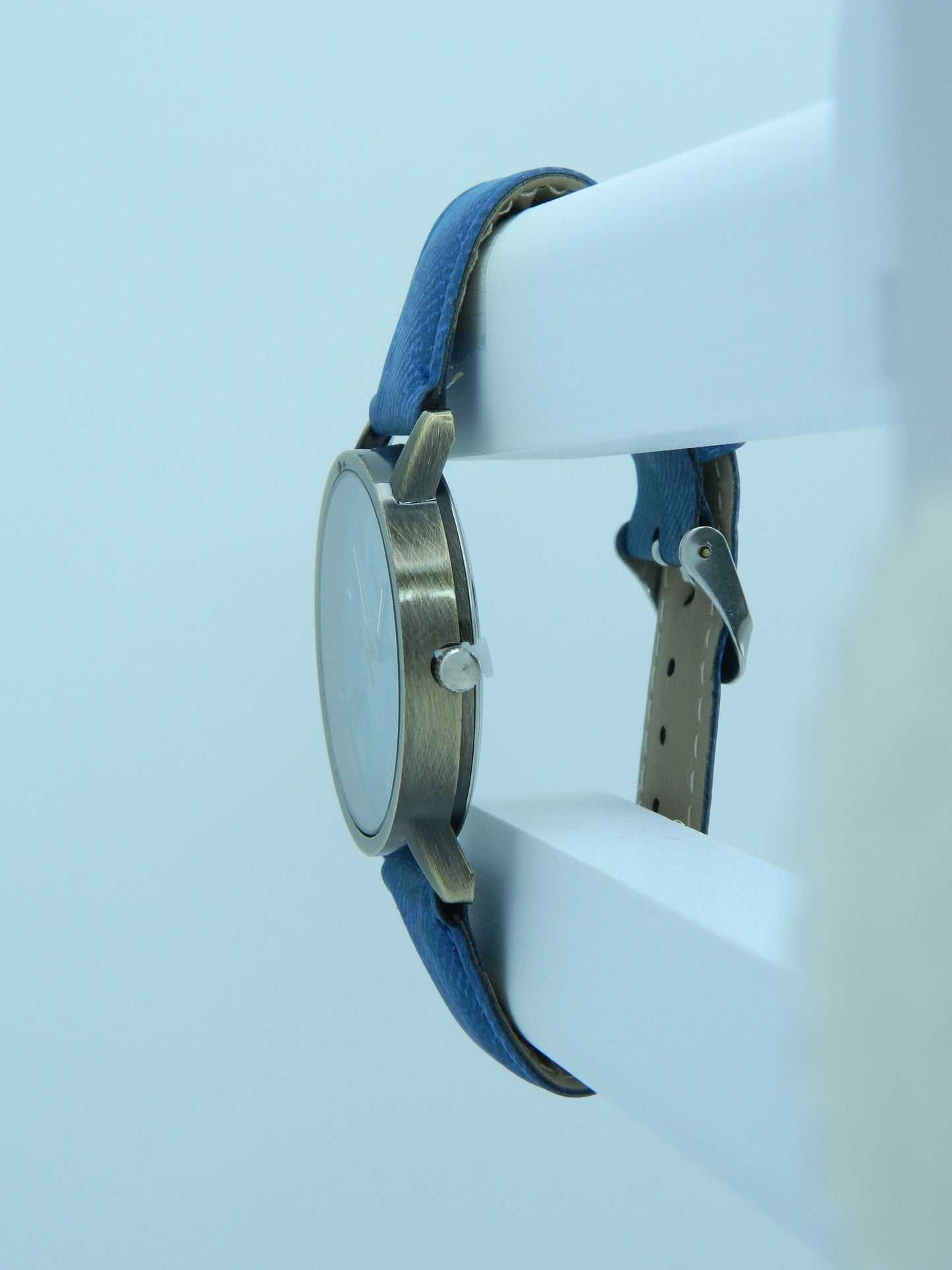 Blue Denim Style Quartz Watch image 4