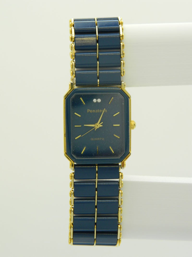 Penatech Navy And Gold Tone Quartz Watch image 1