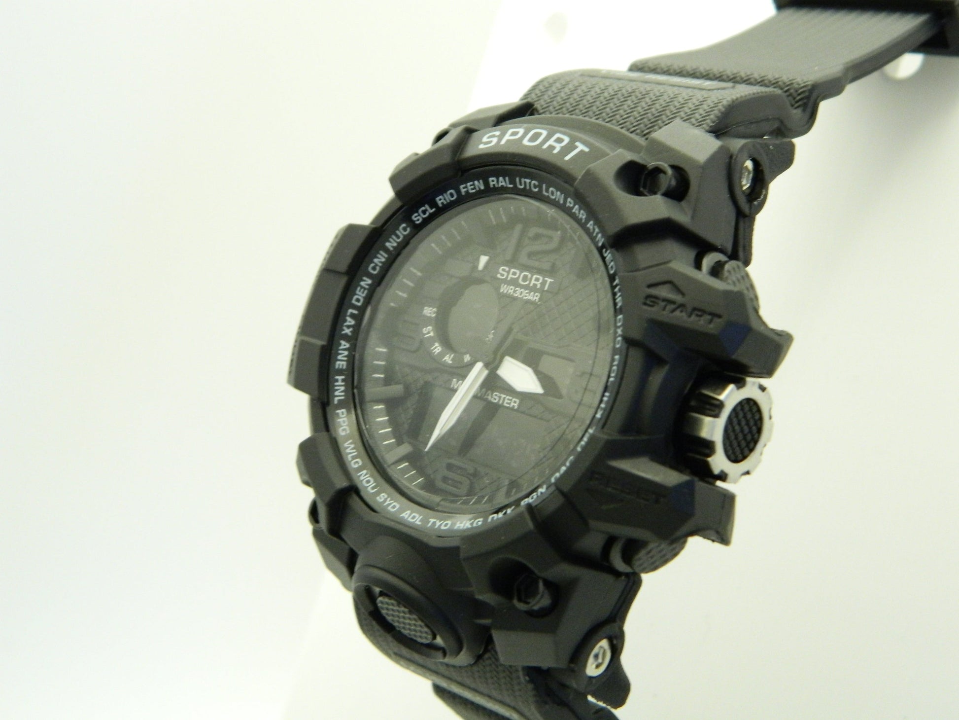 SPORT Rugged World Time Quartz Watch image 2