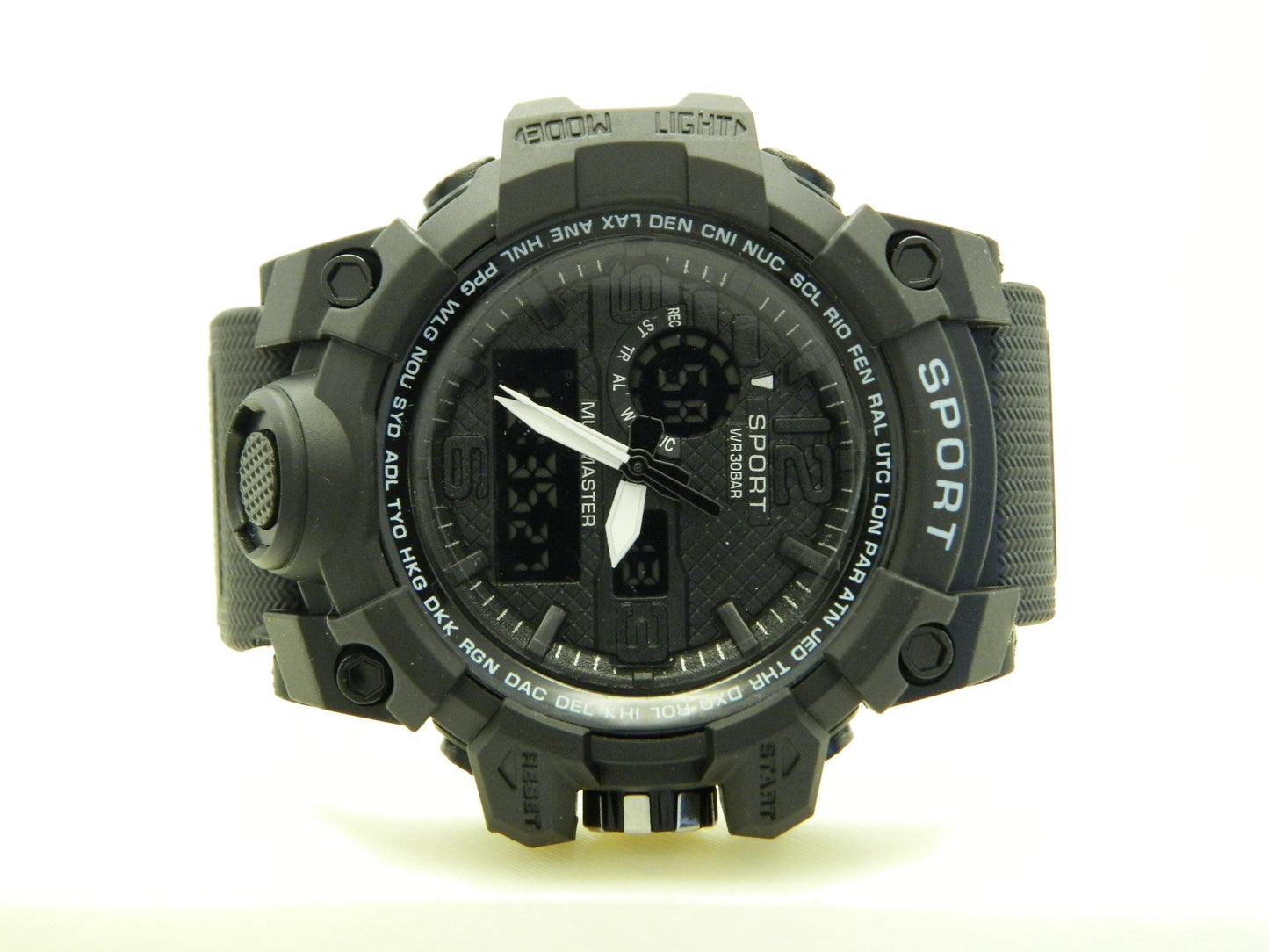 SPORT Rugged World Time Quartz Watch image 5