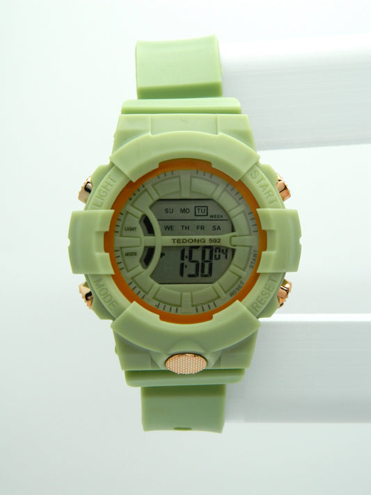 Green Digital Sport Watch image 1