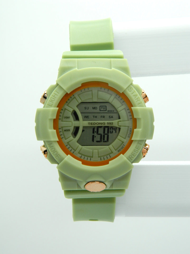 Green Digital Sport Watch image 1
