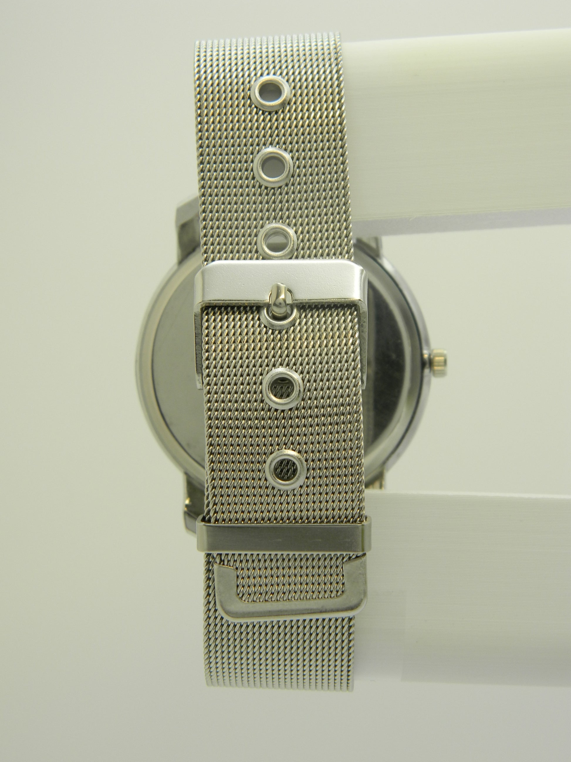 Silver Tone Modern Watch image 5