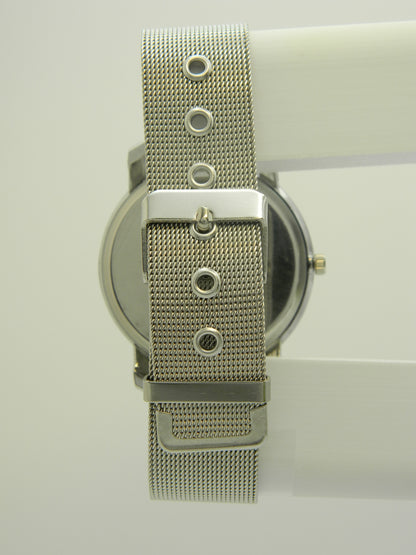 Silver Tone Modern Watch image 5