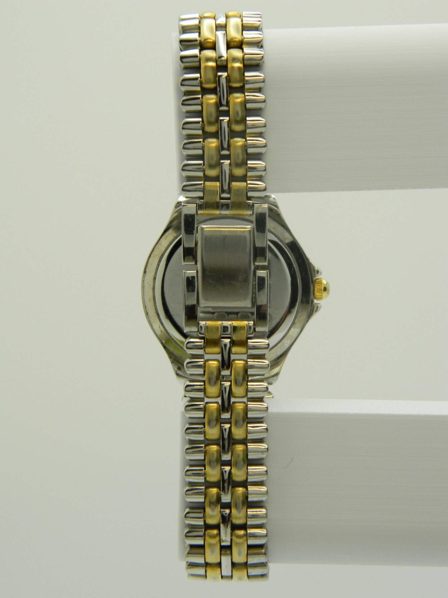 Auberge Black On Gold Tone Quartz Watch image 5