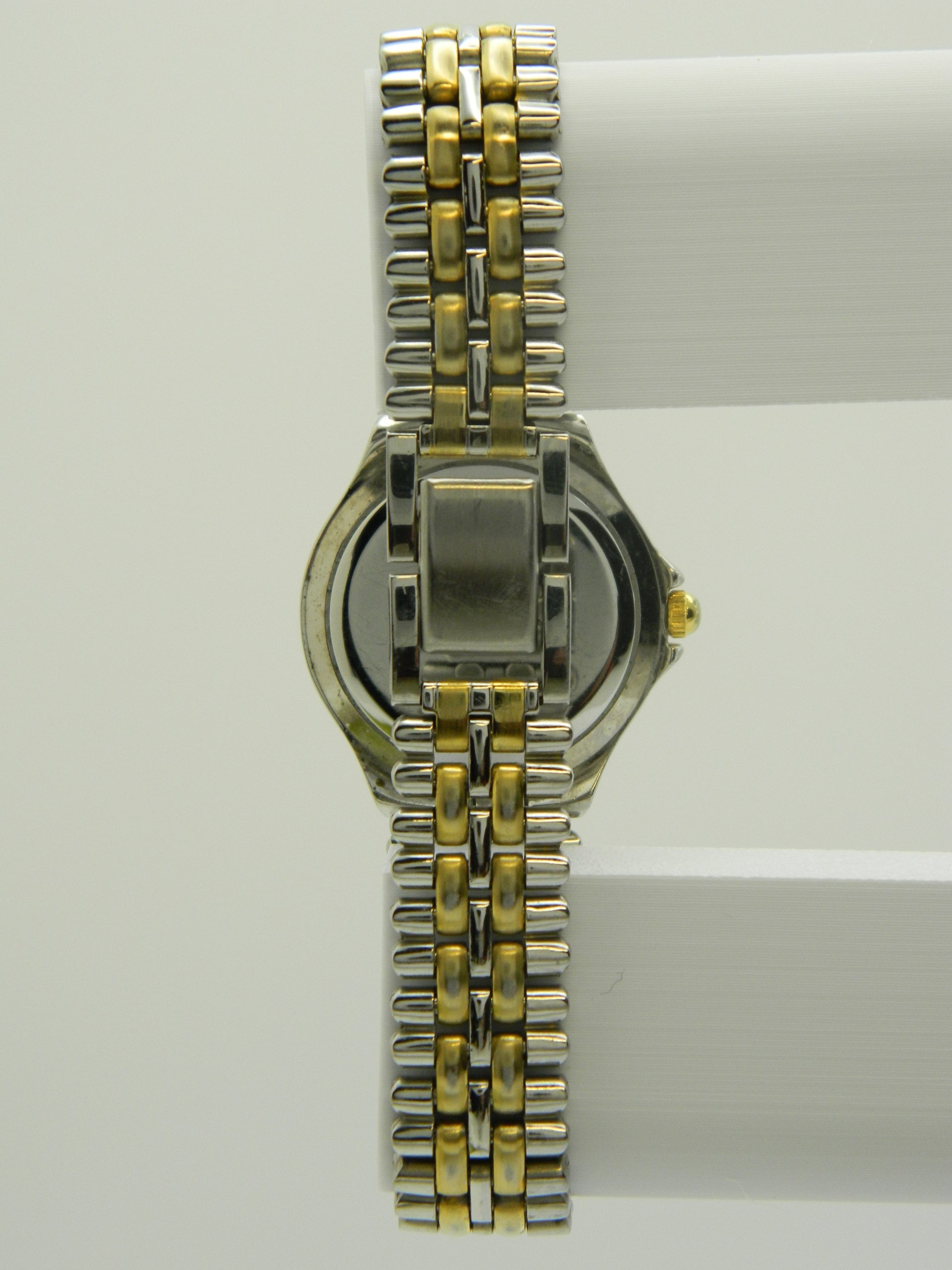 Auberge Black On Gold Tone Quartz Watch image 5