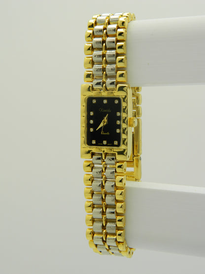 Xanadu Vintage Style Tank Quartz Watch image 2