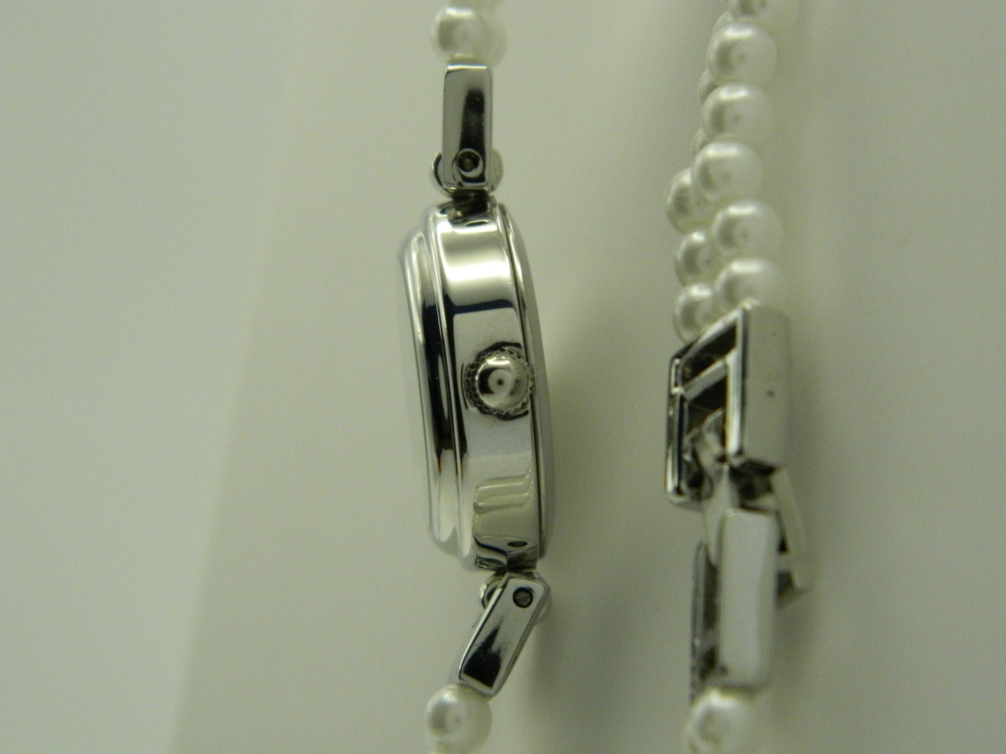 Rumors Faux Pearl Bracelet Quartz Watch image 3