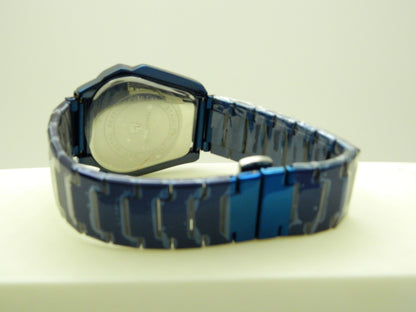 Binbond Futuristic Blue With Date Quartz Watch image 5
