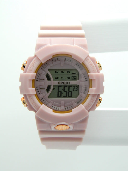 Pink Digital Sport Watch image 1