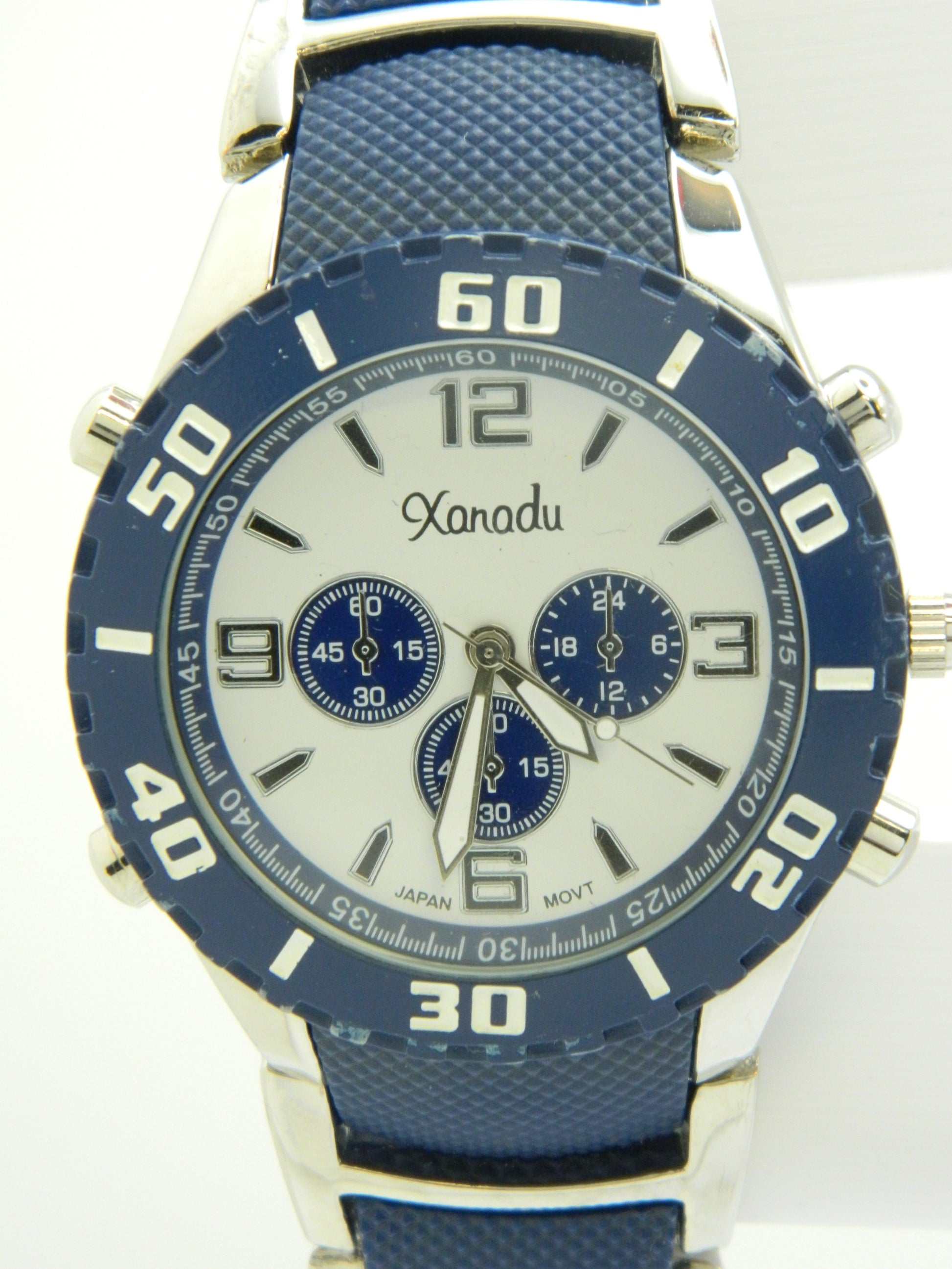 Xandu Blue On White Quartz Watch image 4