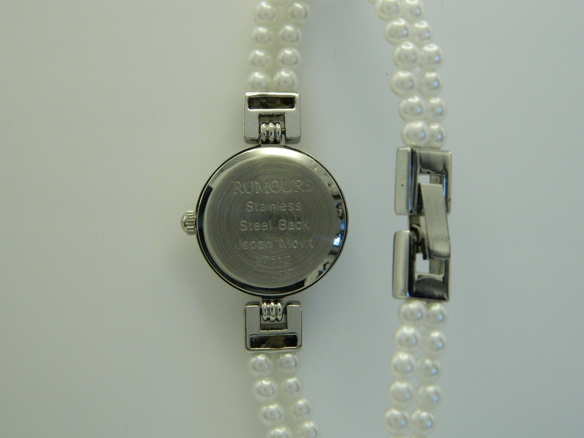 Rumors Faux Pearl Bracelet Quartz Watch image 5