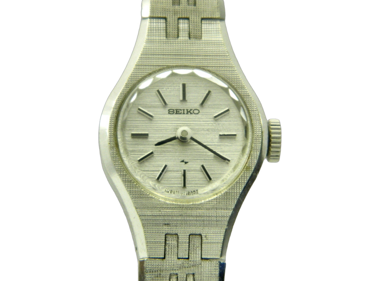 Seiko Silver Tone Cocktail Manual Wind Watch image 4
