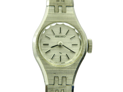 Seiko Silver Tone Cocktail Manual Wind Watch image 4