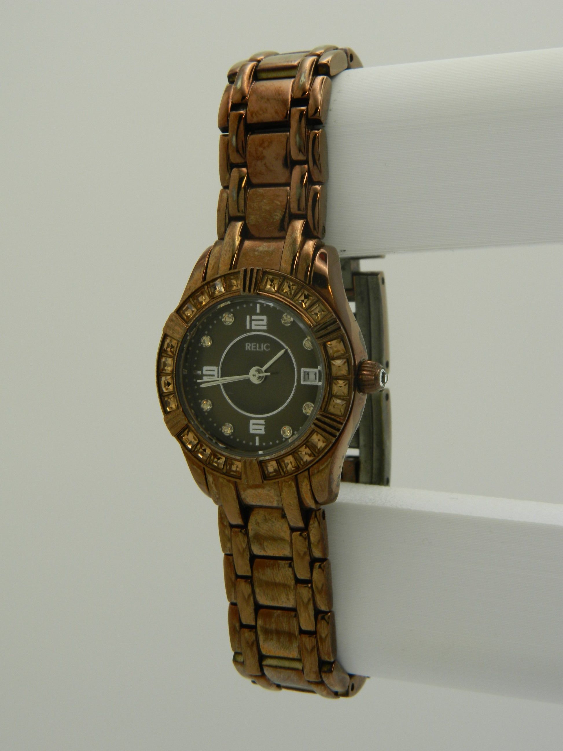 Relic Chocolate Ice Quartz Watch image 2