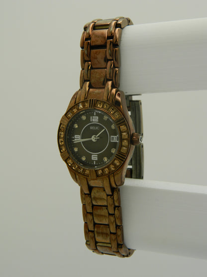 Relic Chocolate Ice Quartz Watch image 2