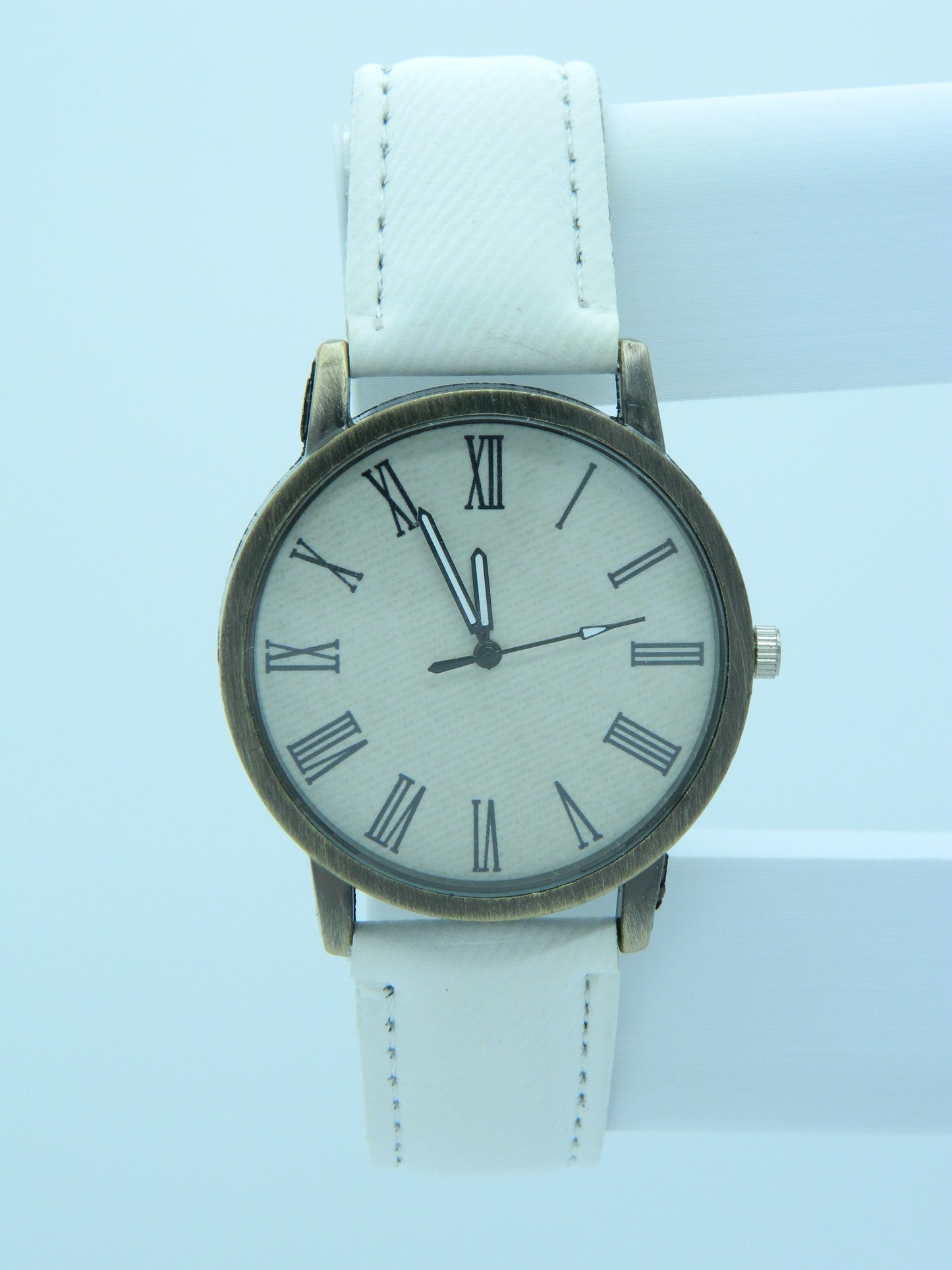 White Denim Style Quartz Watch image 1