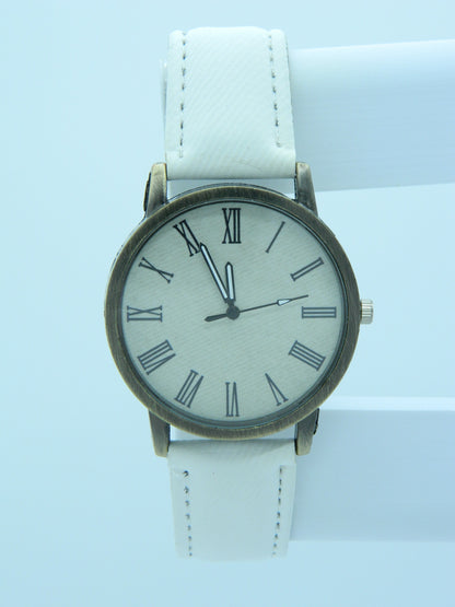 White Denim Style Quartz Watch image 1