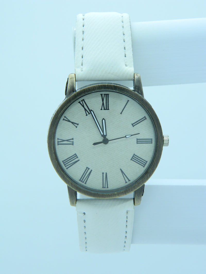 White Denim Style Quartz Watch image 1