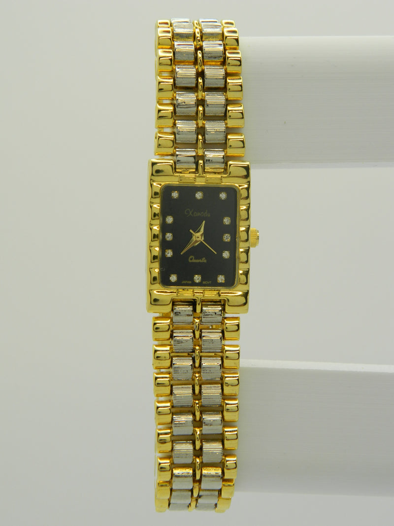 Xanadu Vintage Style Tank Quartz Watch image 1