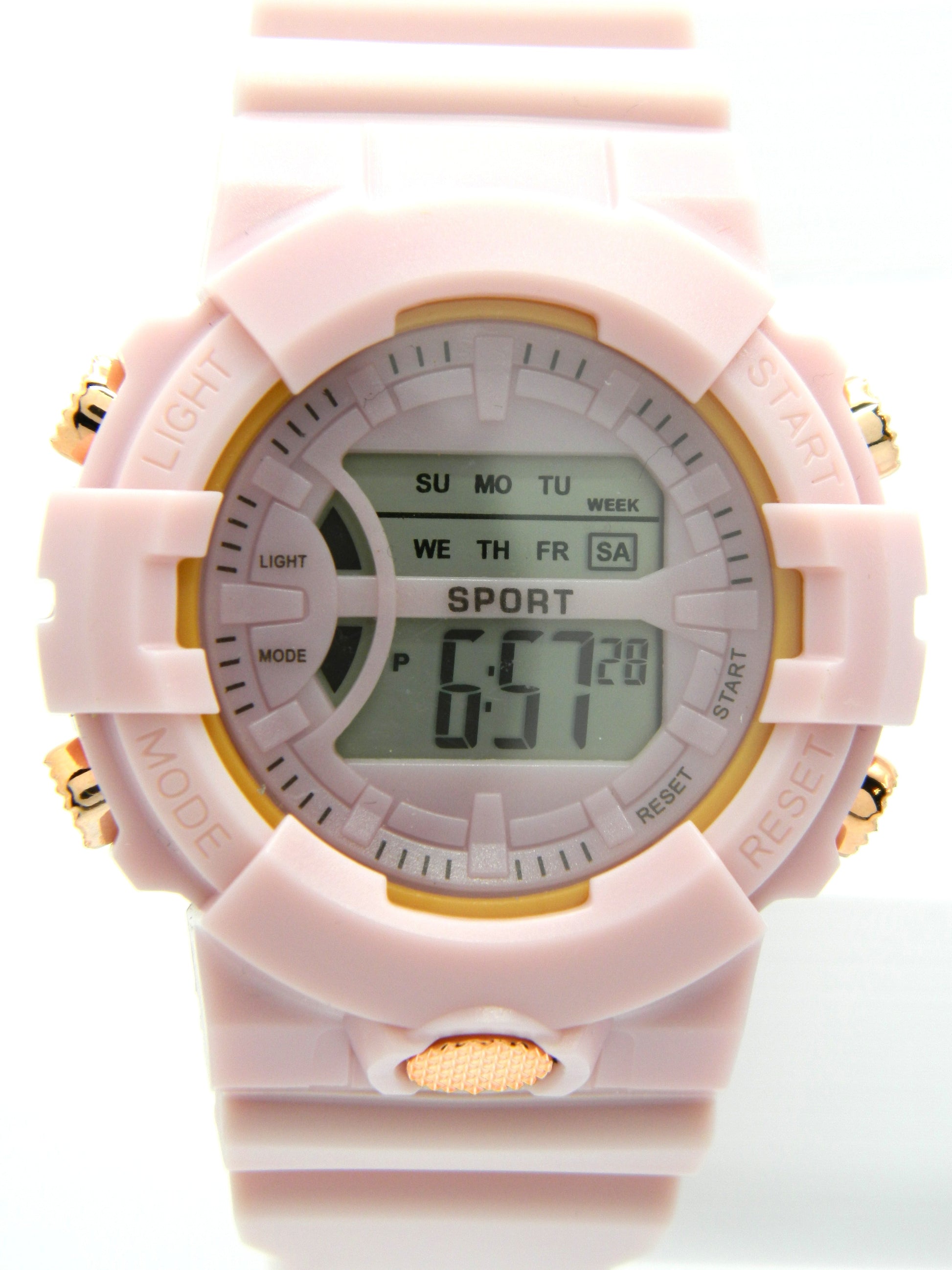 Pink Digital Sport Watch image 4