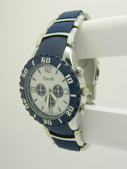 Xandu Blue On White Quartz Watch image 2