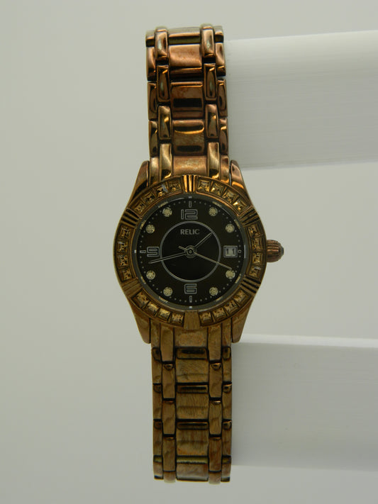 Relic Chocolate Ice Quartz Watch image 1