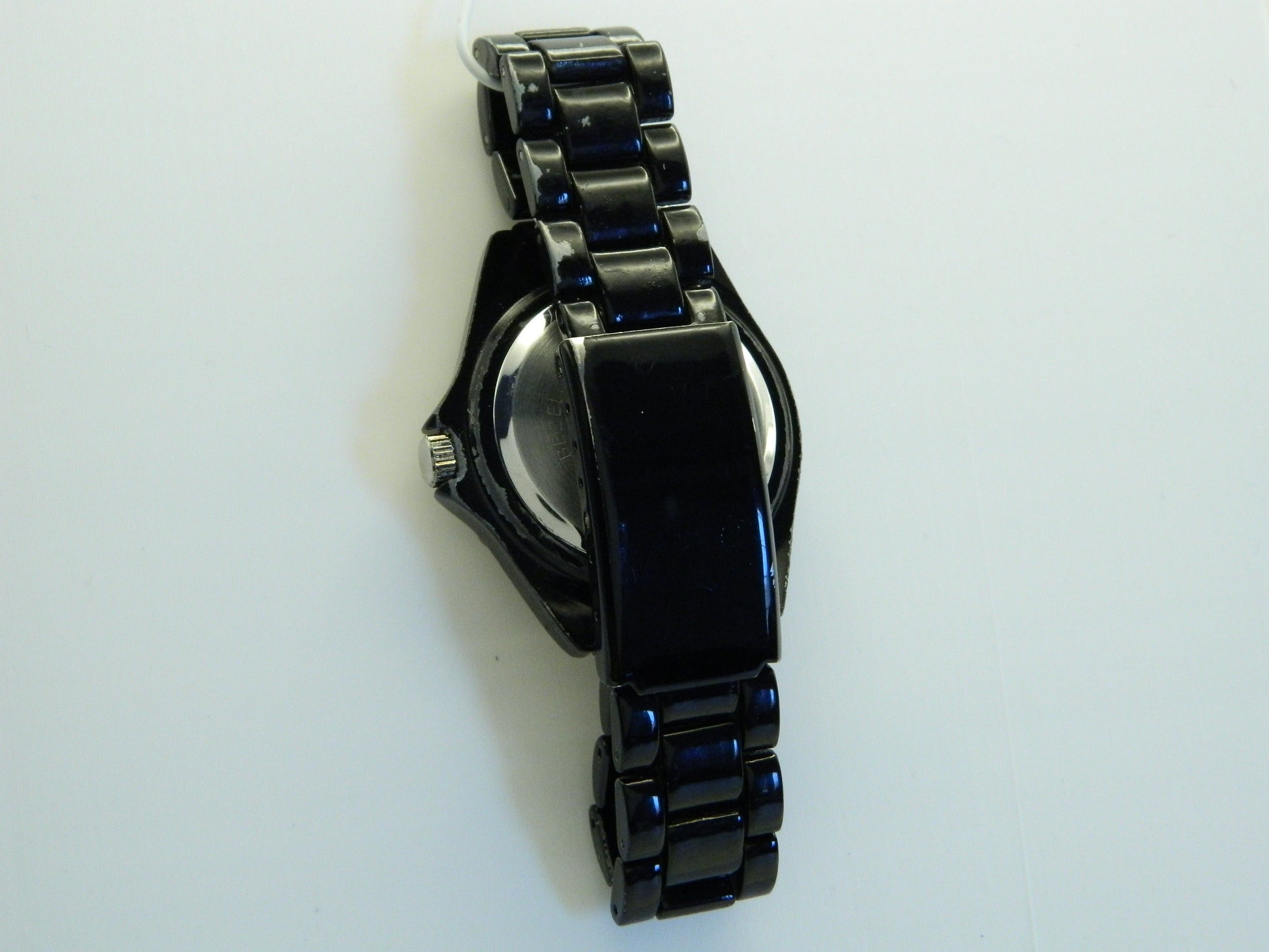 Black Rhinestone Quartz Watch image 4