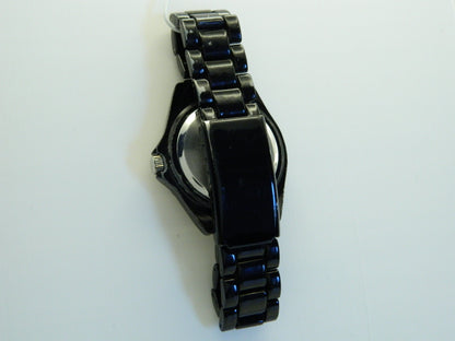 Black Rhinestone Quartz Watch image 4