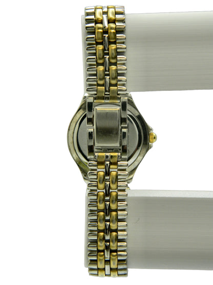 Auberge Black On Gold Tone Quartz Watch image 5