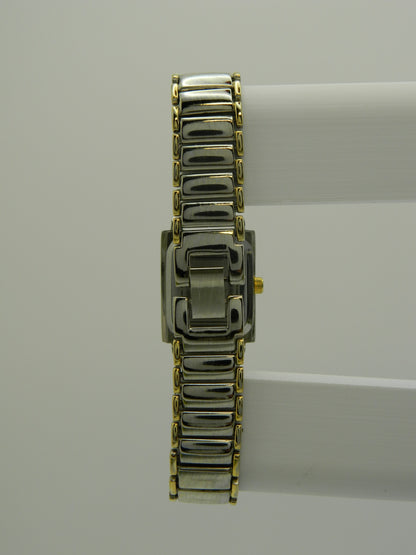 Geneva Vintage Style Two Tone Quartz Watch image 5