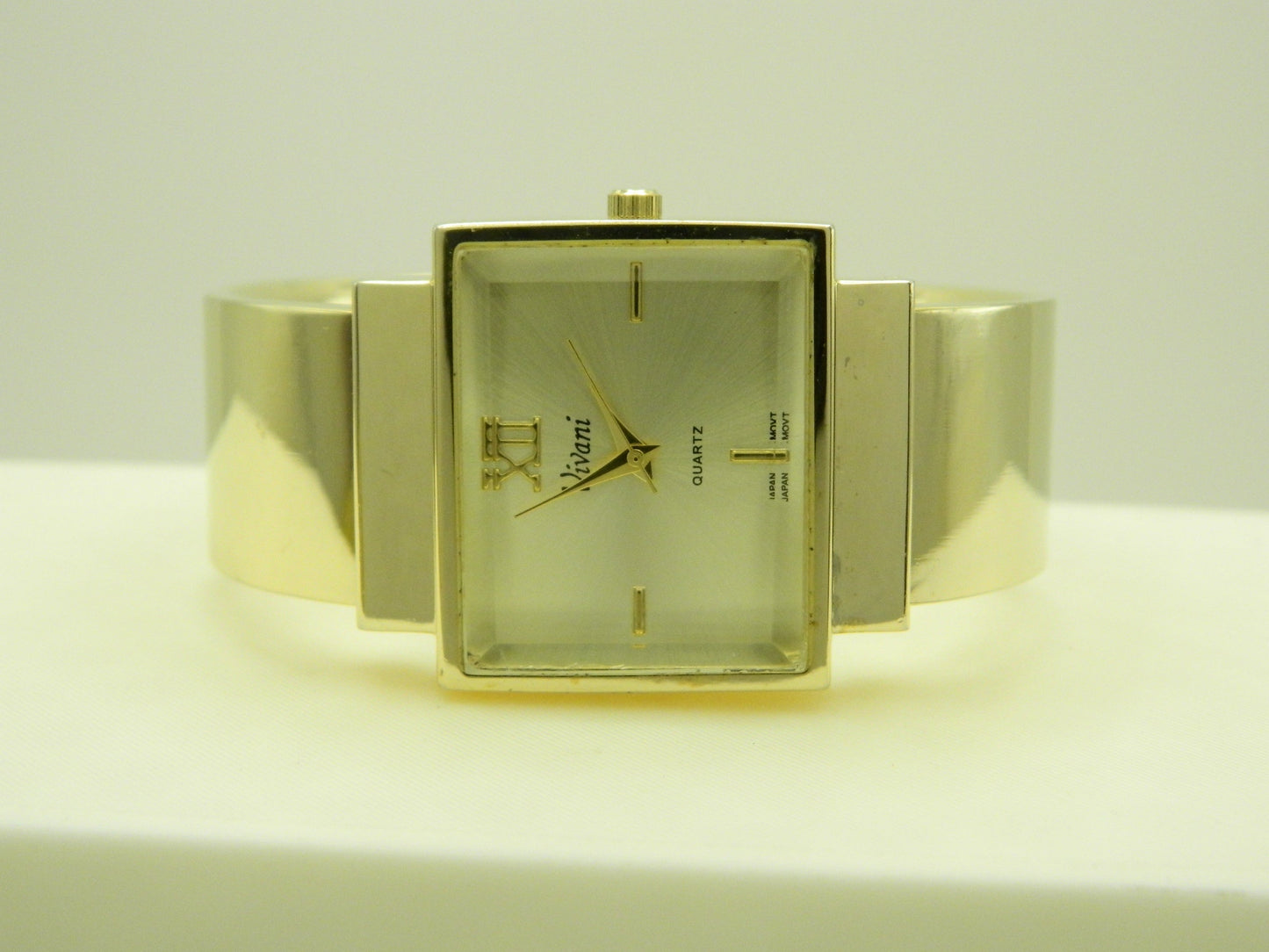 Vivani Gold Tone Bangle Quartz Watch image 4