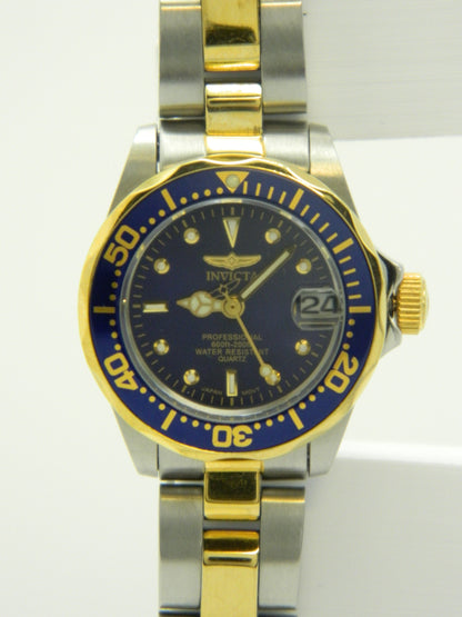 INVICTA Royal Blue Two Tone Diver Quartz Watch image 4