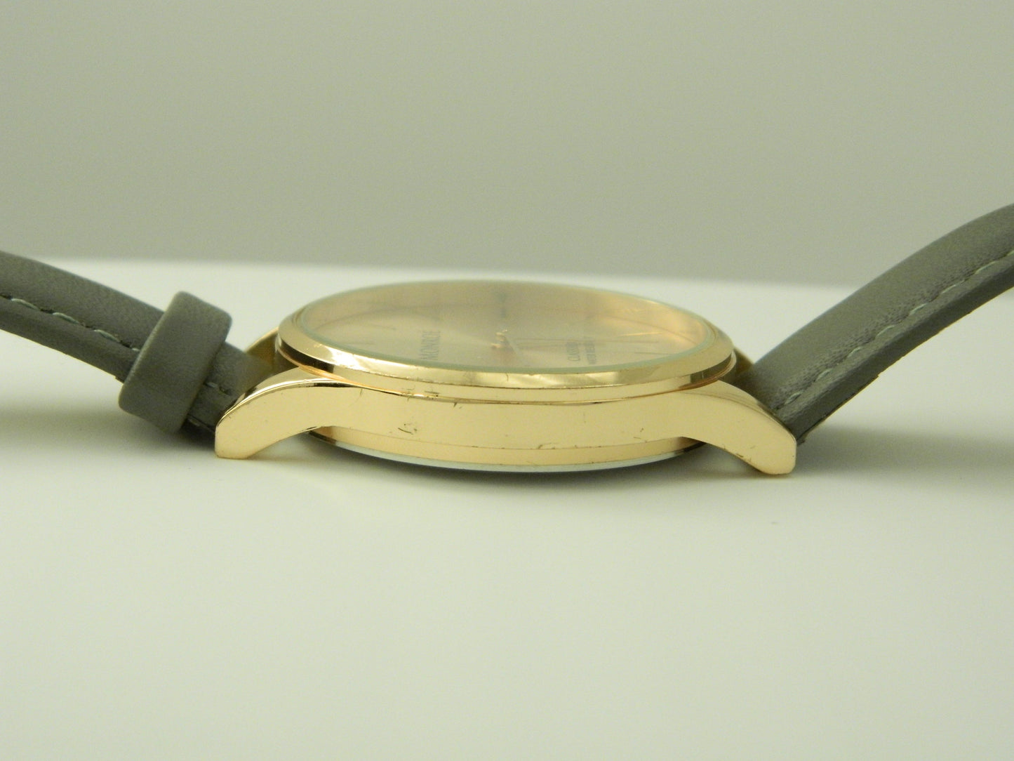 Monroe Classique Rose Gold Tone Quartz Wat image 3