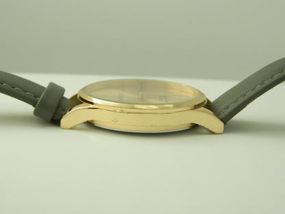 Monroe Classique Rose Gold Tone Quartz Wat image 3