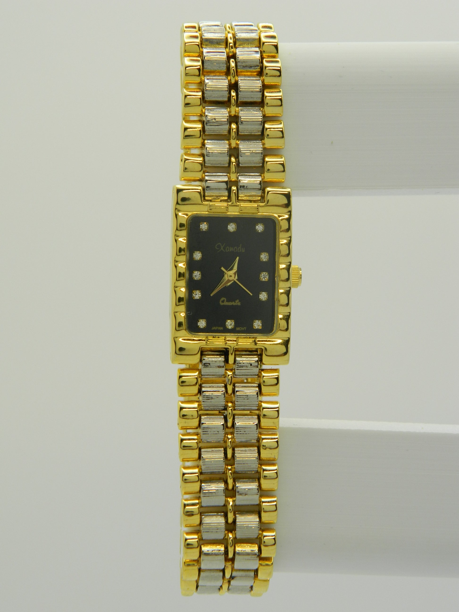 Xanadu Vintage Style Tank Quartz Watch image 1