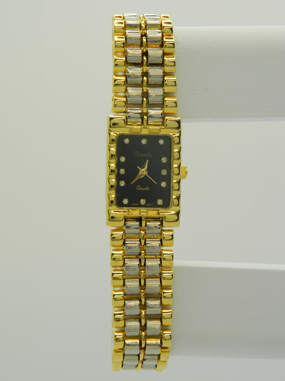 Xanadu Vintage Style Tank Quartz Watch image 1