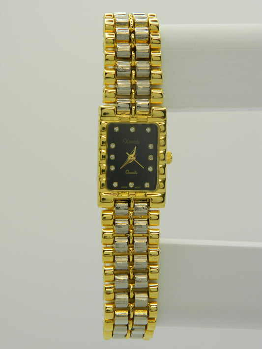 Xanadu Vintage Style Tank Quartz Watch image 1
