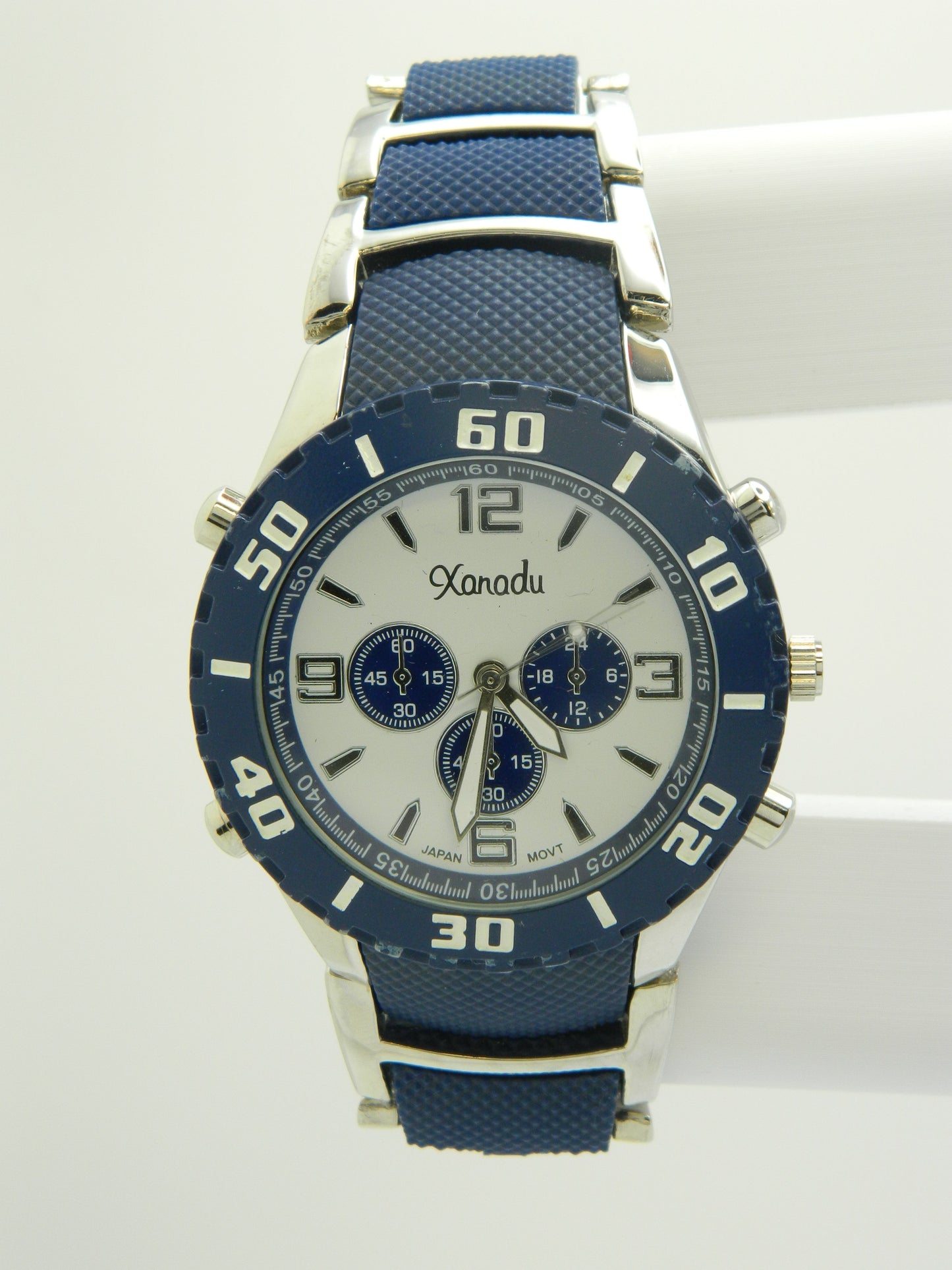 Xandu Blue On White Quartz Watch image 1