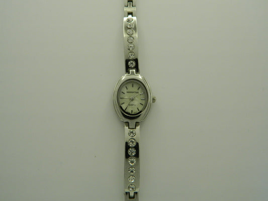 Manhattan White Marble Rhinestone Wat image 1