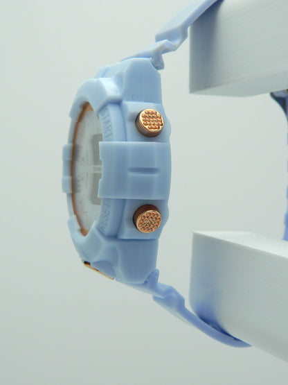 Light Blue Digital Sport Watch image 3