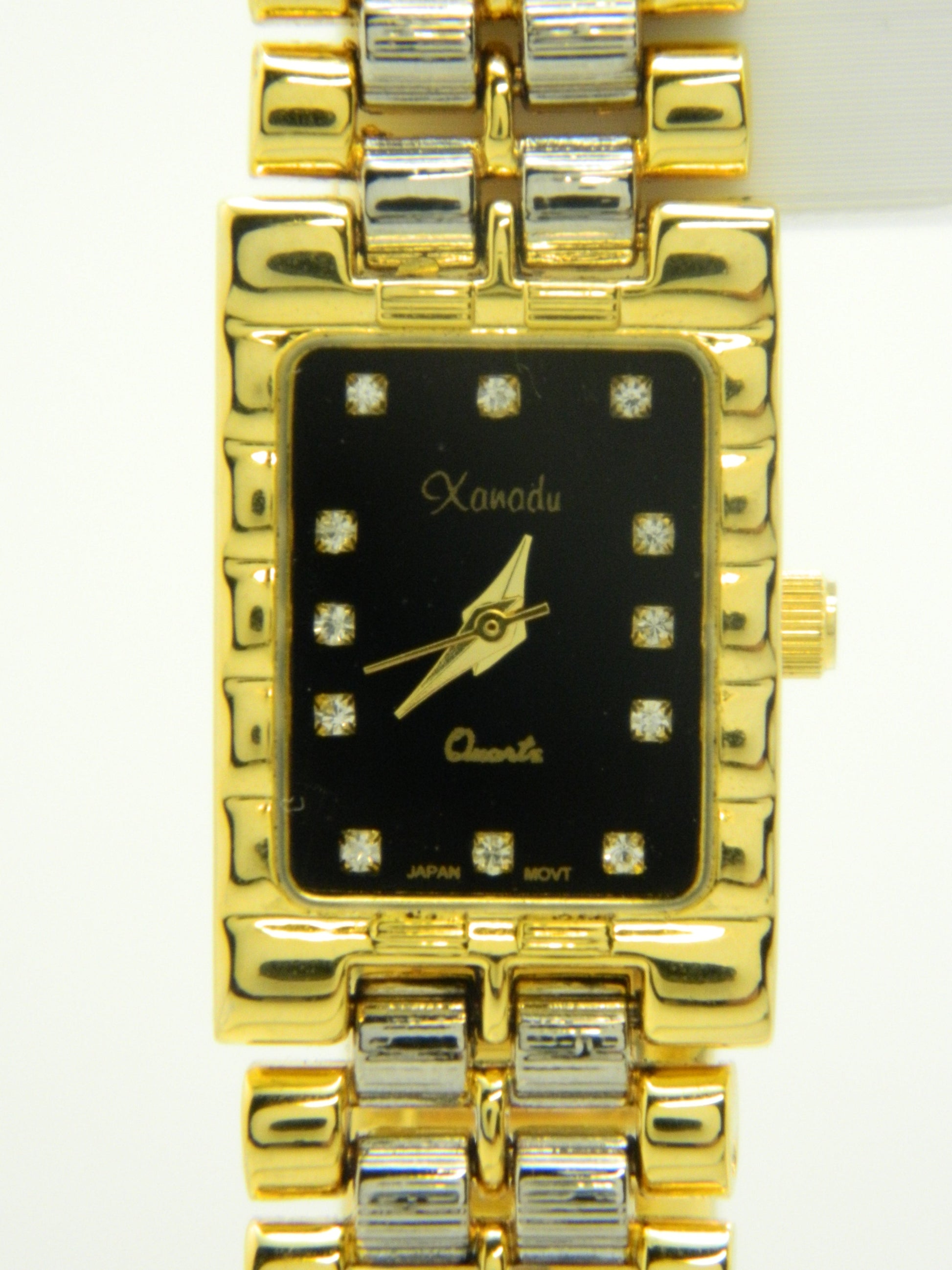 Xanadu Vintage Style Tank Quartz Watch image 4