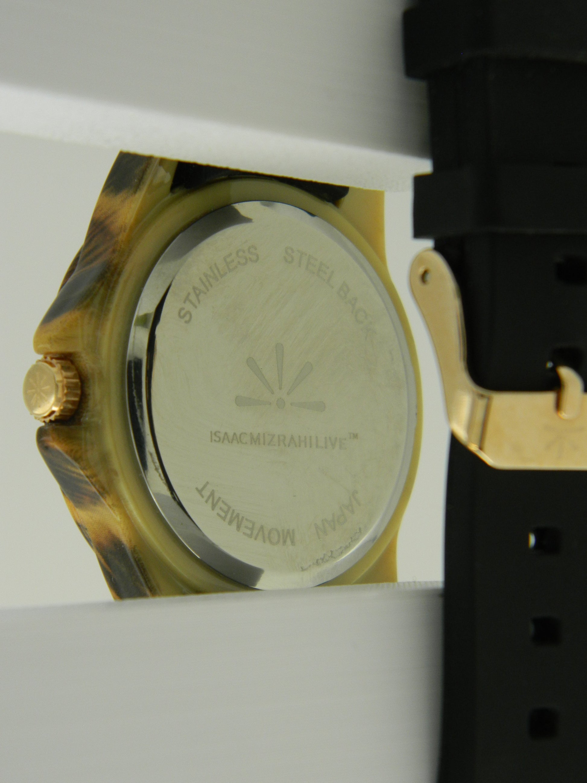 Isaac Mizrahi Lepoard Case Quartz Watch image 6