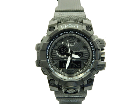 SPORT Rugged World Time Quartz Watch image 1