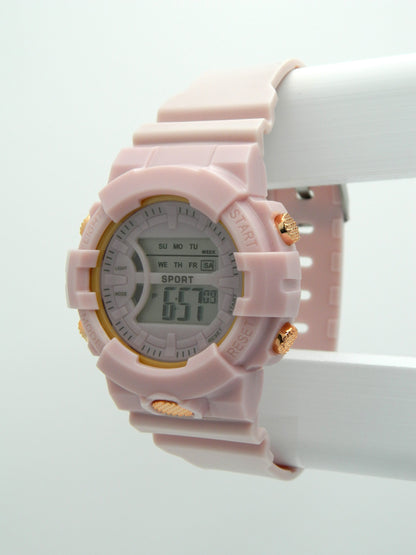 Pink Digital Sport Watch image 2