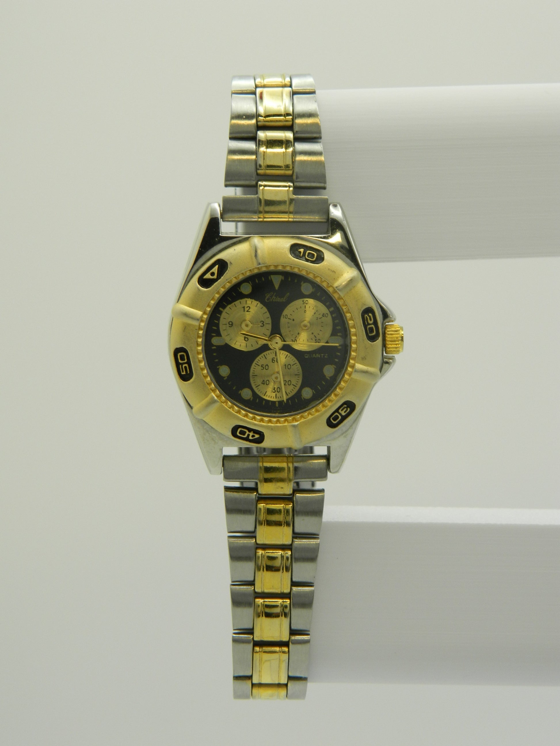 Diver Style Faux Chronograph Quartz Watch image 1