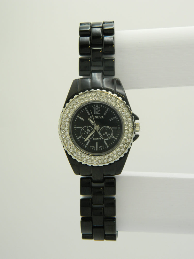 Geneva Diver Style With Iced Out Bezel image 1