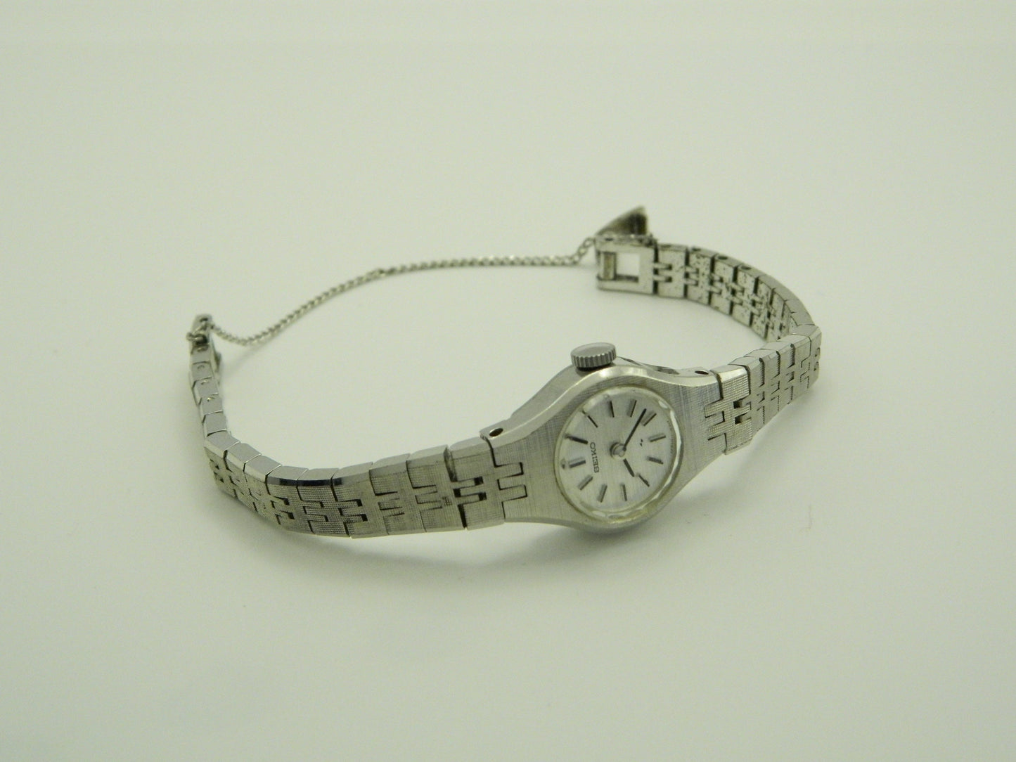 Seiko Silver Tone Cocktail Manual Wind Watch image 7